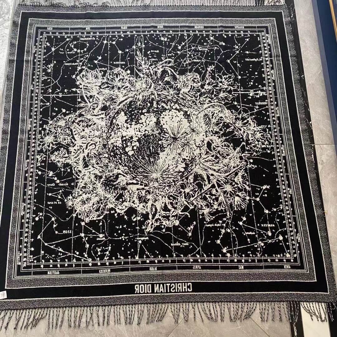 dior fashion versatile premium light luxury scarf shawl pja1