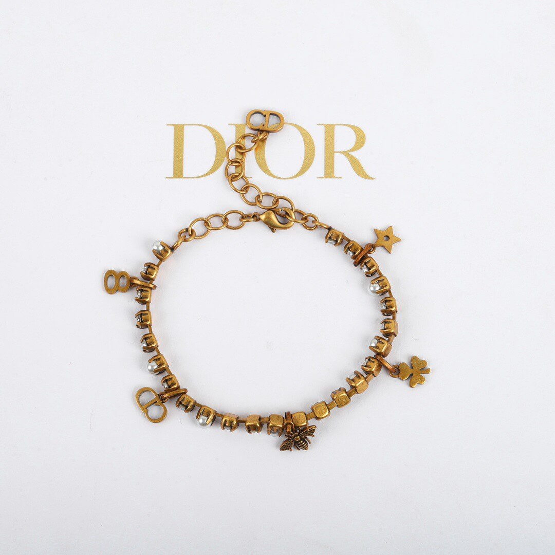 dior new fashion light luxury versatile bracelet ins sl13168a7