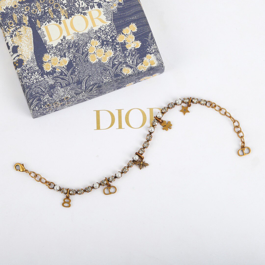 dior new fashion light luxury versatile bracelet ins sl13168a7