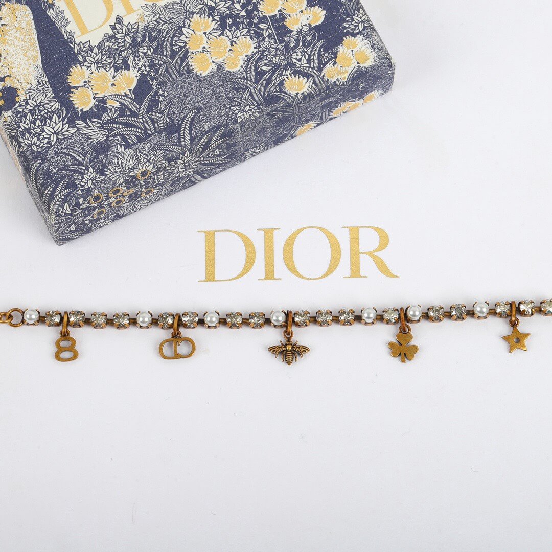 dior new fashion light luxury versatile bracelet ins sl13168a7