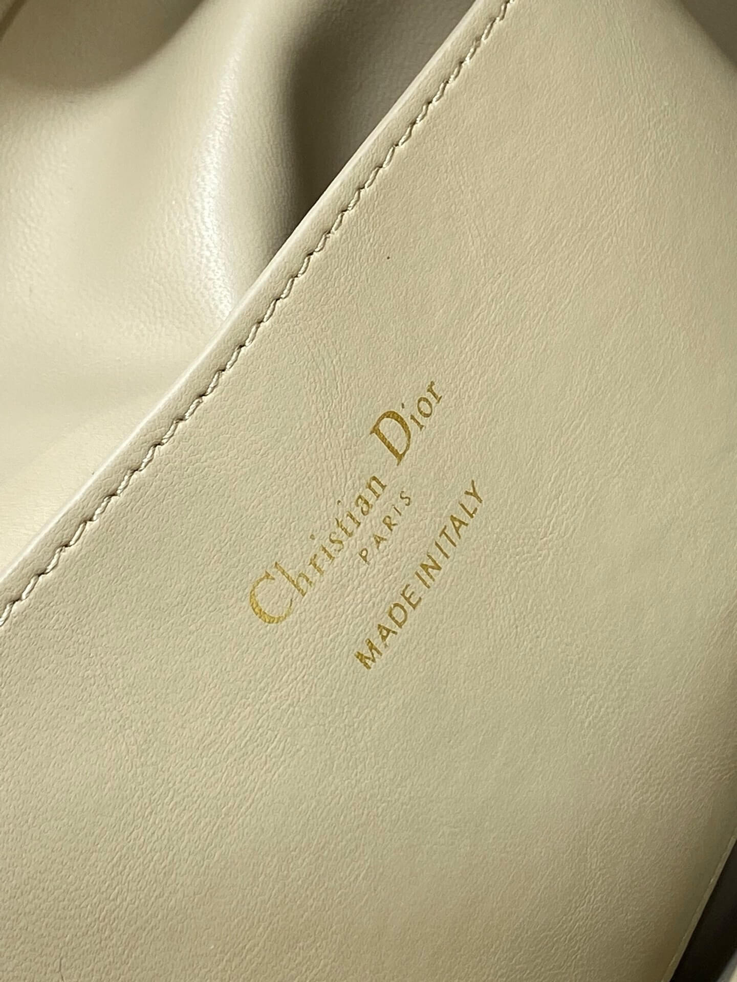 dior nolita leather shoulder bag 2312 apricot