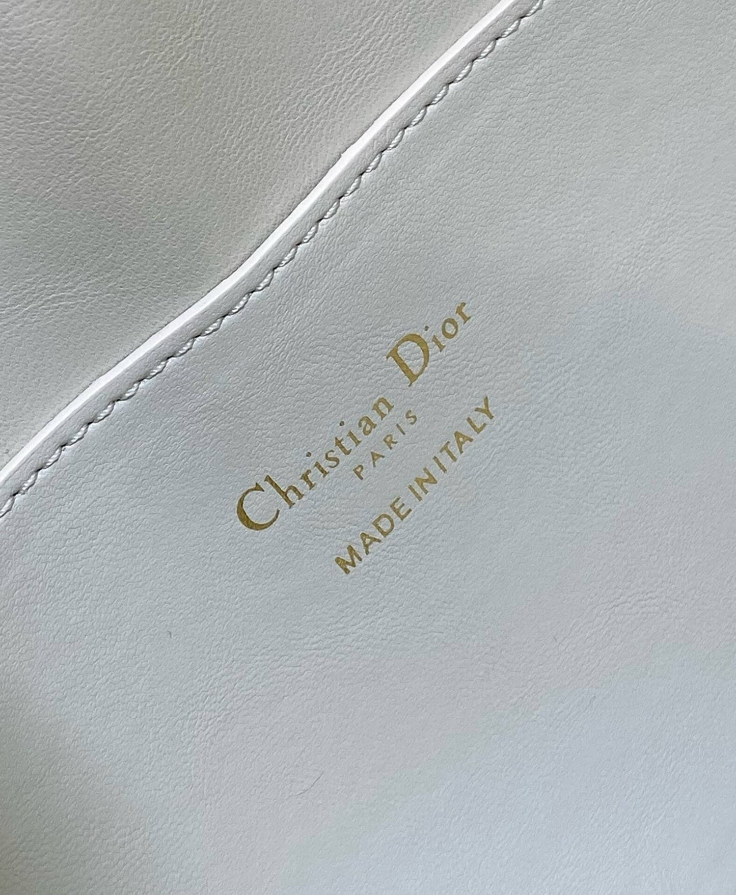 dior nolita leather shoulder bag 2312 white