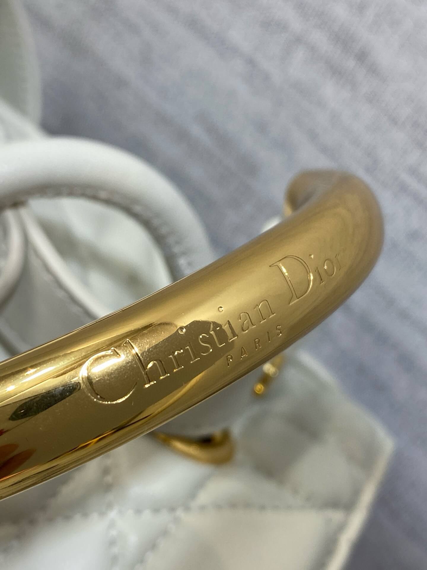 dior nolita leather shoulder bag 2312 white