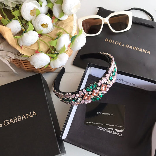 dolce gabbana exquisite edition crystal series hair band fk13168a01