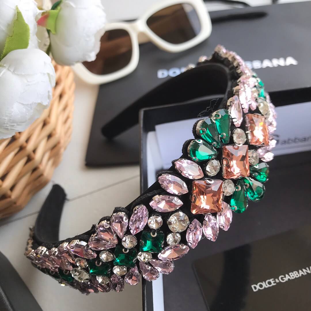 dolce gabbana exquisite edition crystal series hair band fk13168a01