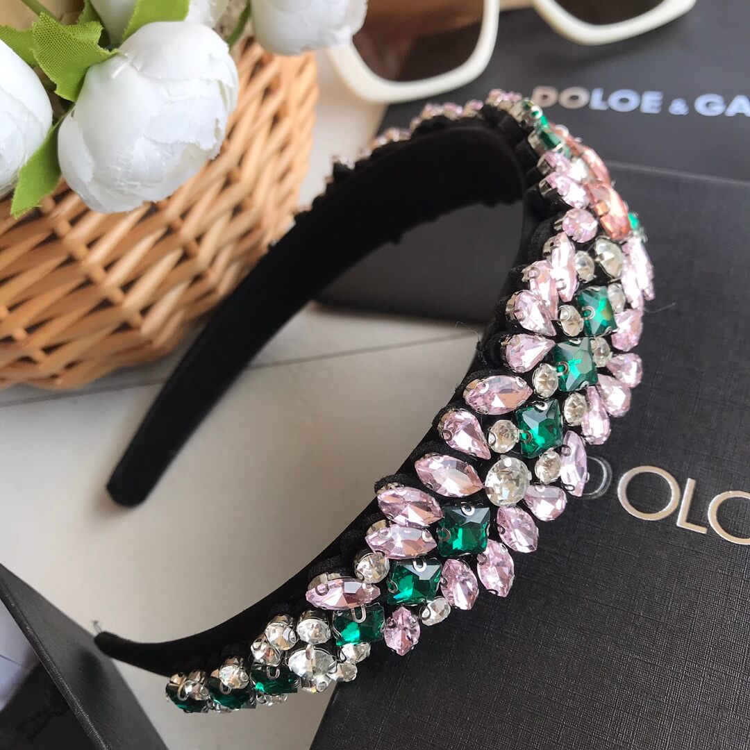 dolce gabbana exquisite edition crystal series hair band fk13168a01
