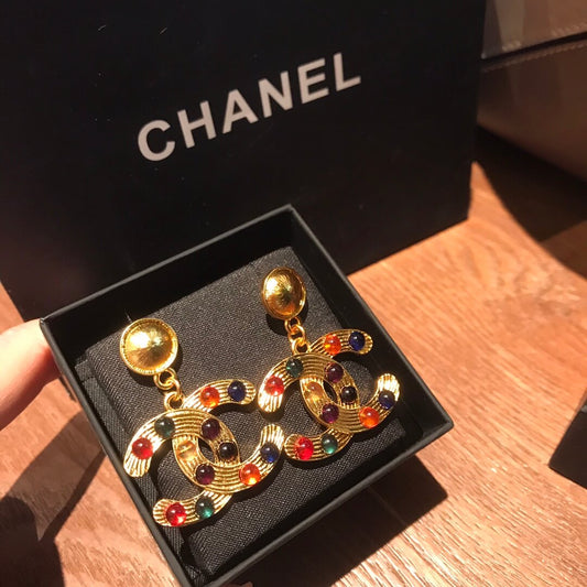 european and american retro atmospheric creativity high end color earrings eh13168a25