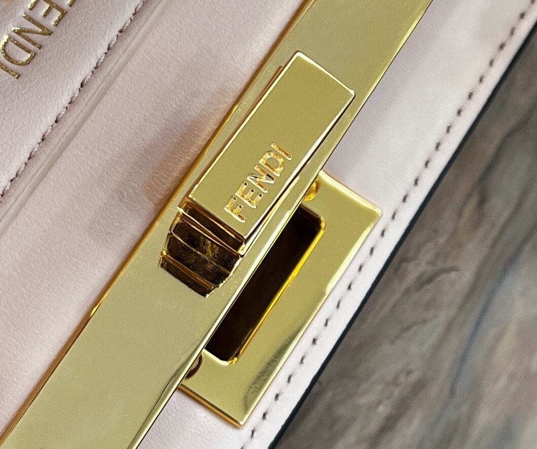 fd apricot peekaboo iseeu shoulder bag crossbody bag 70193