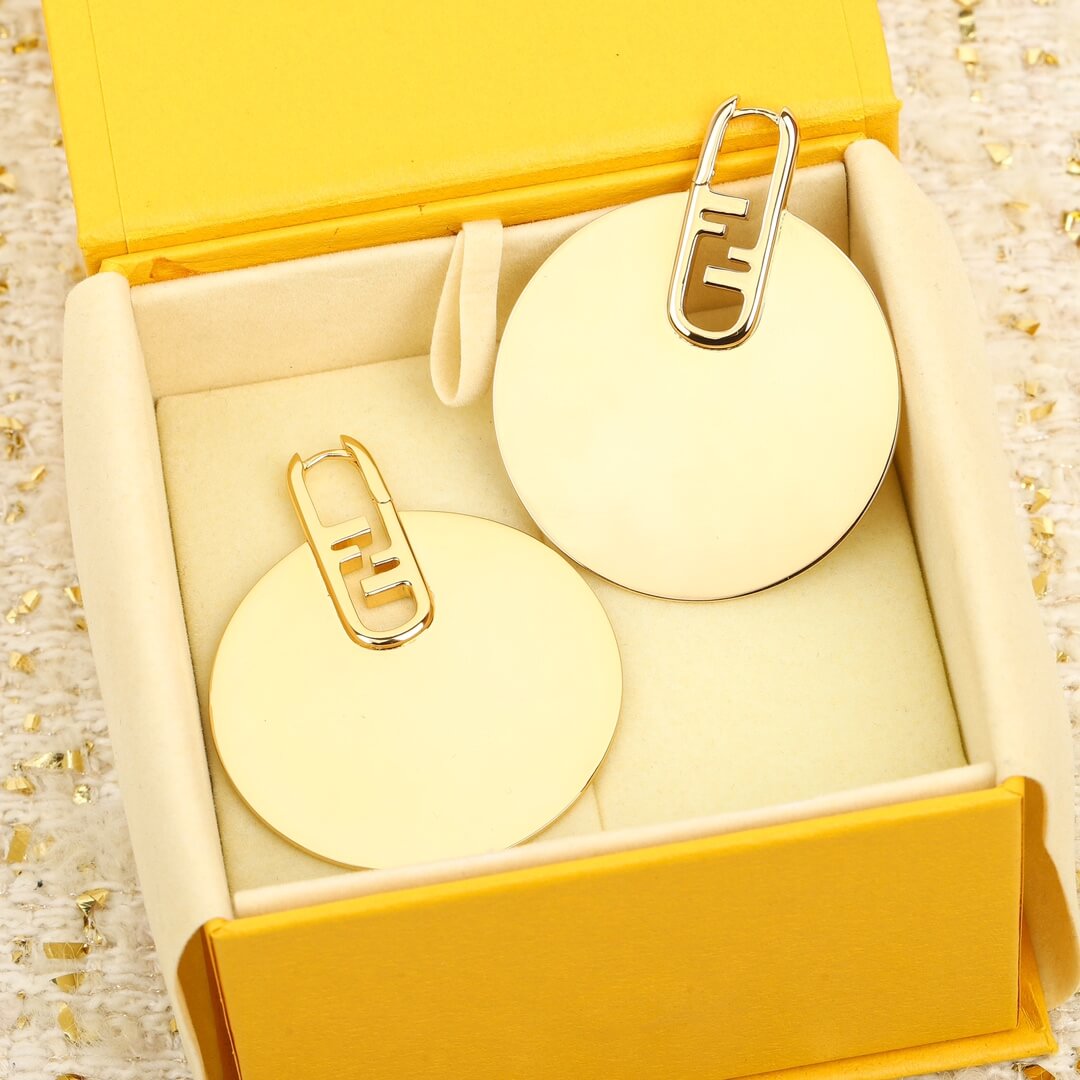 fd personalized fashion large metal earrings eh13168a6