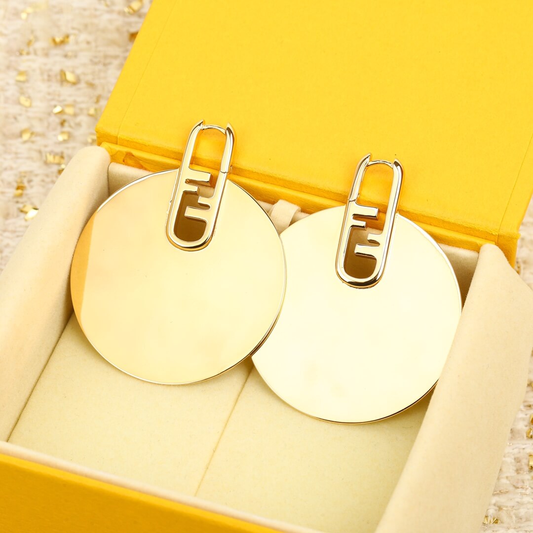 fd personalized fashion large metal earrings eh13168a6