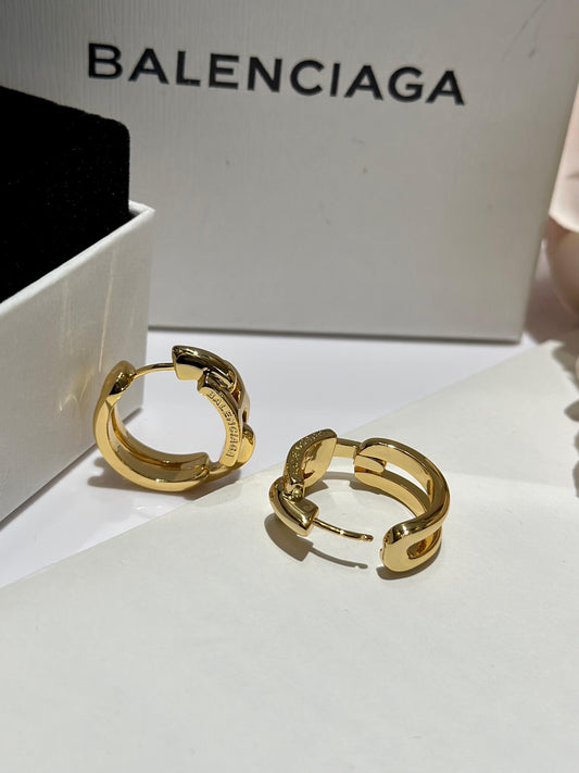 fashion trend versatile buckle earrings ehc18