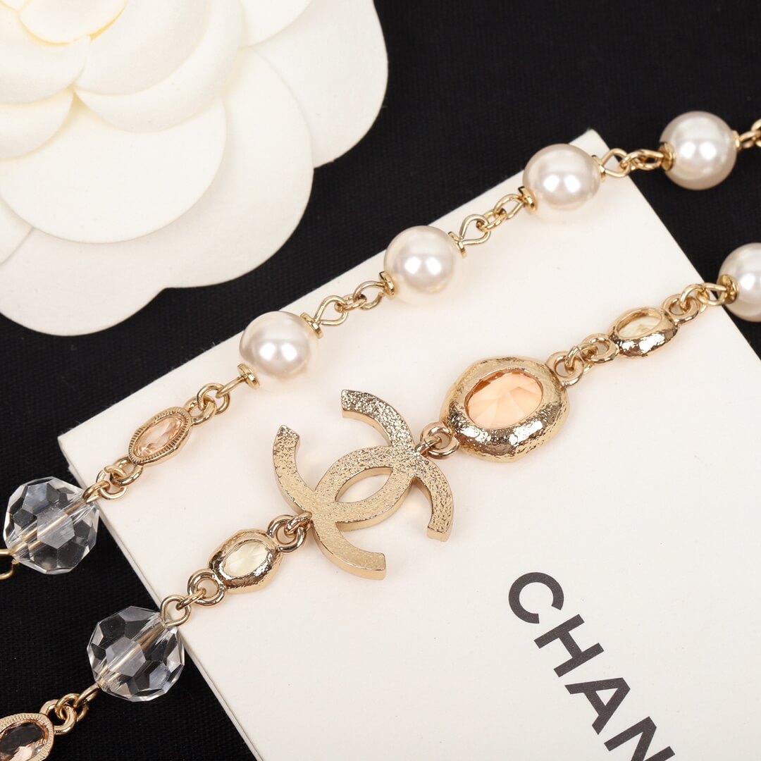 fashionable and super beautiful chanel handicraft workshop double cchoker sl13168