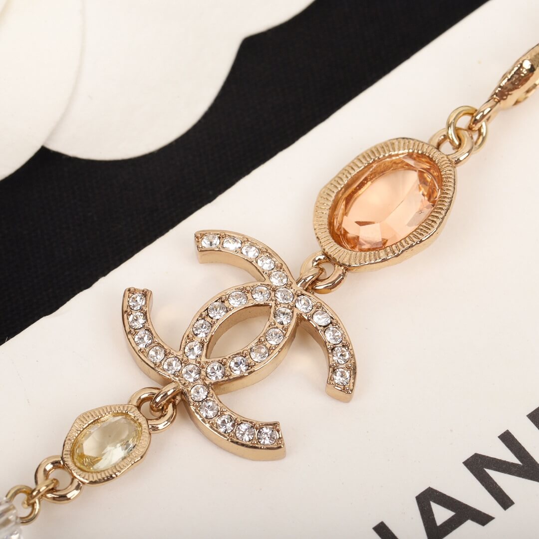 fashionable and super beautiful chanel handicraft workshop double cchoker sl13168
