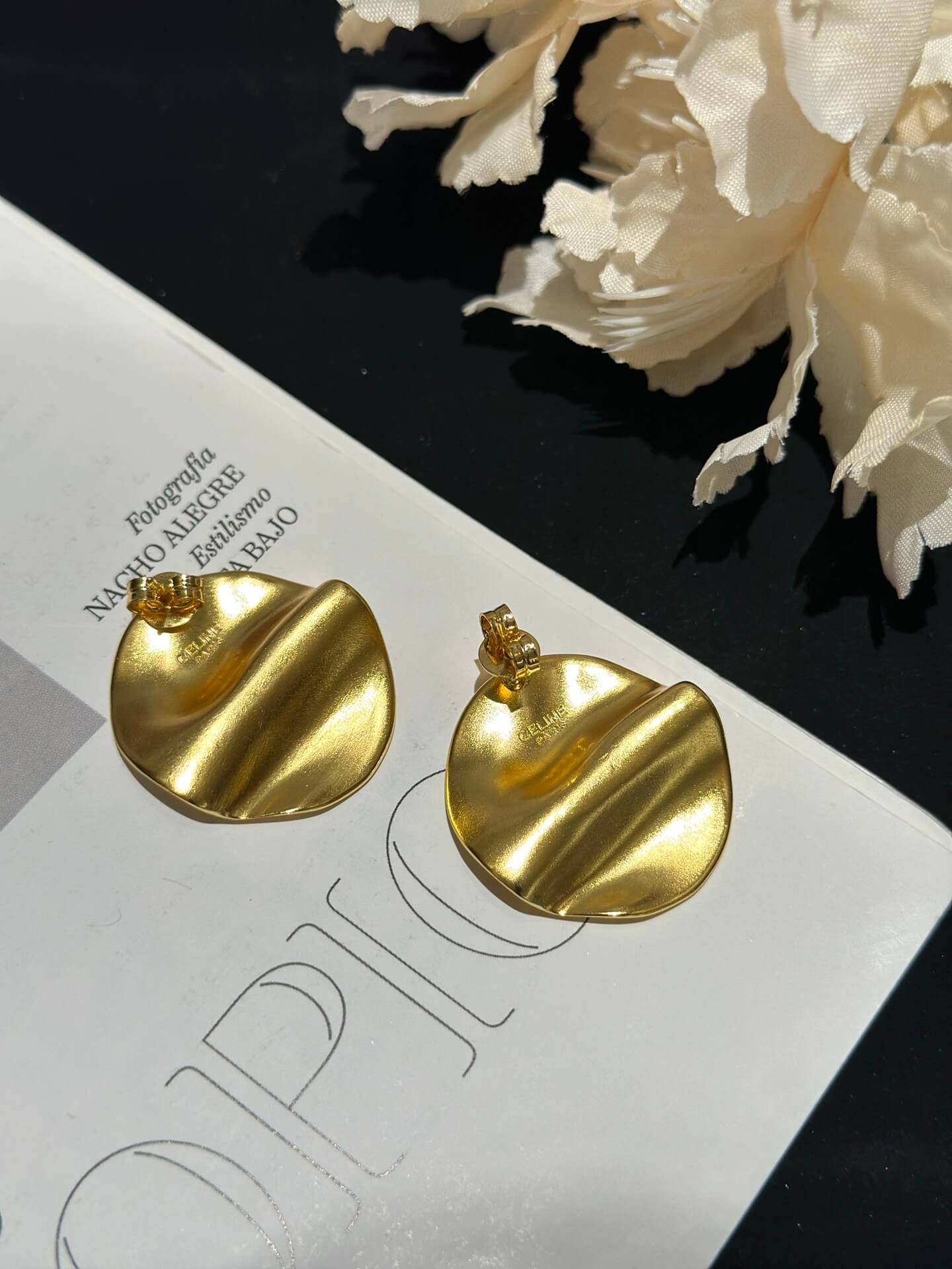 fashionable and minimalist high end wave round brand earrings ehc33