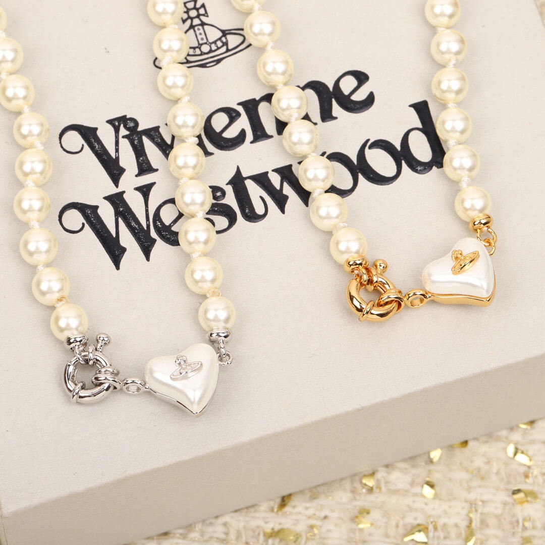 french design sense saturn love pearl necklace personalized niche xl13168a5