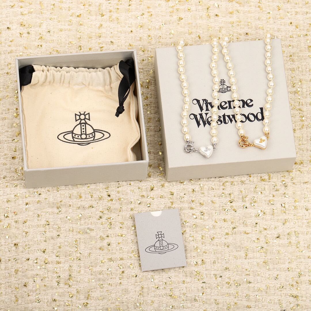 french design sense saturn love pearl necklace personalized niche xl13168a5