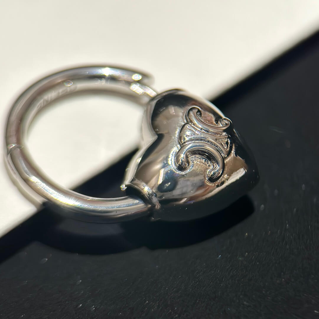 french versatile premium 3d love earrings ehc11
