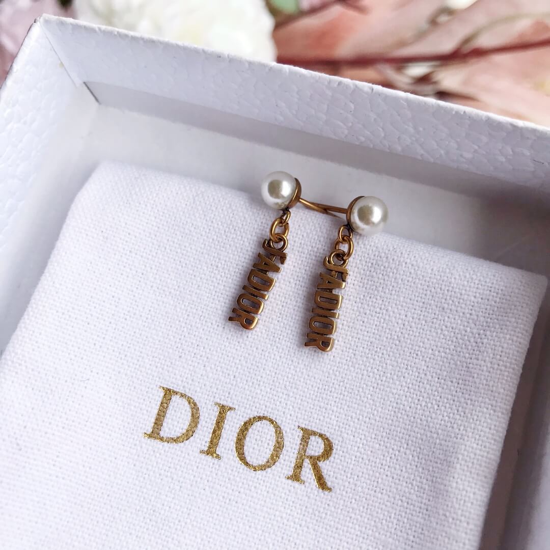french vintage small fragrant letter exquisite temperament high grade pearl earstuds eh13168a40