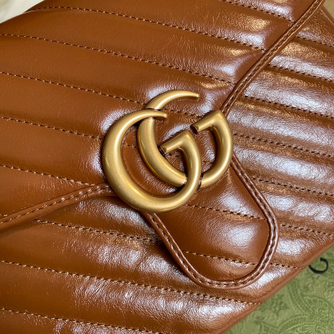 gc 498110 shoulder bag handbag leather apricot