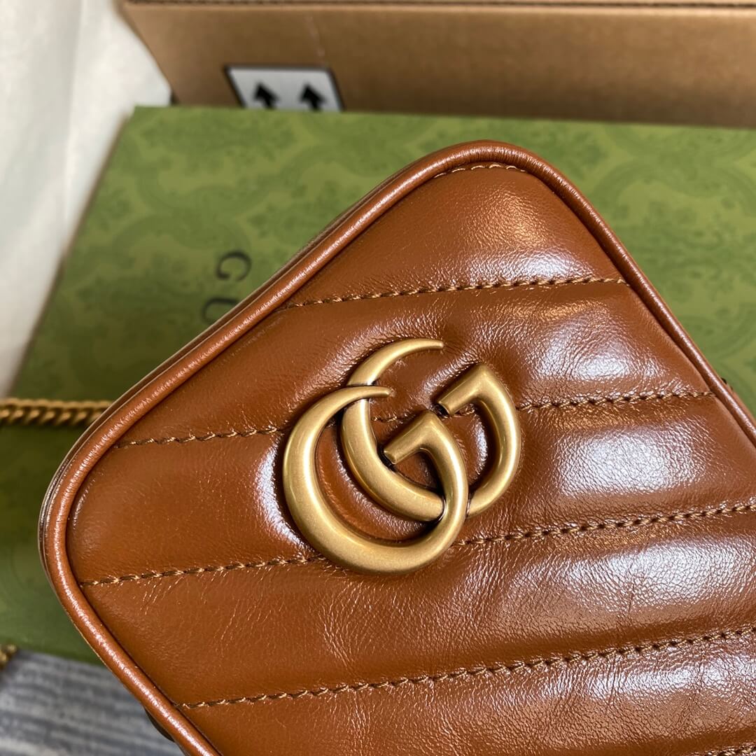 gc 598597 shoulder bag brown leather