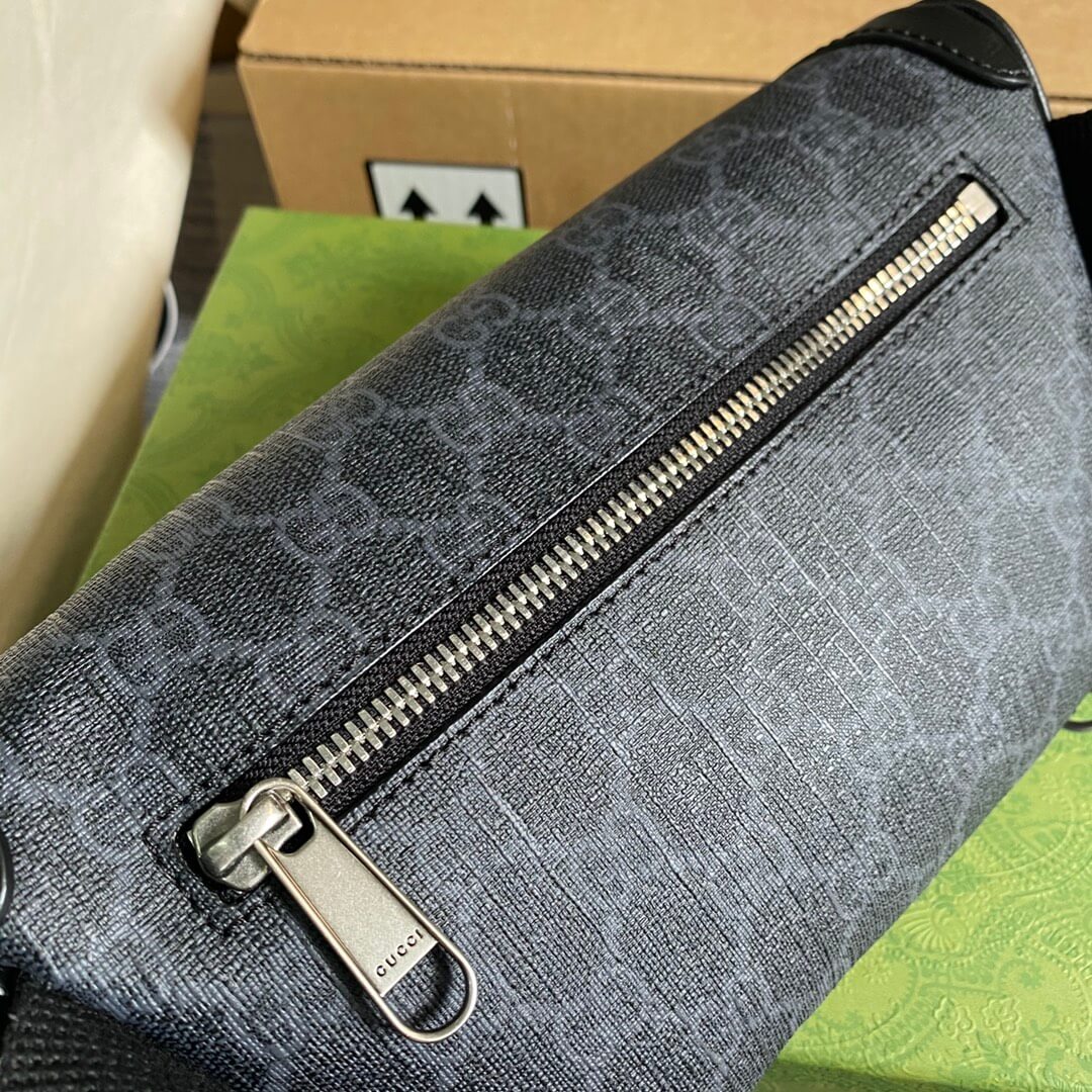 gg supreme belt bag black 682933