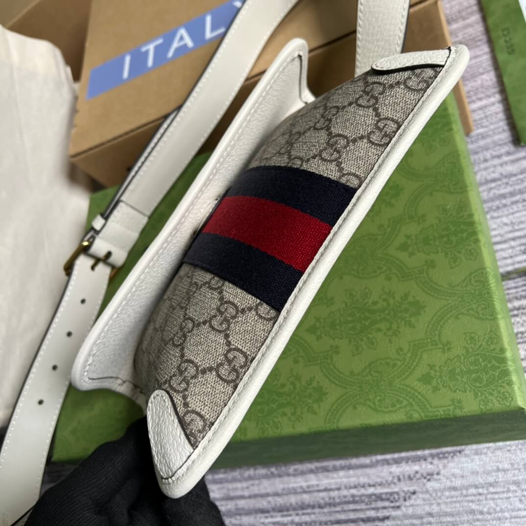 gg chest bag white meo vintage shoulder crossbody bag 674081