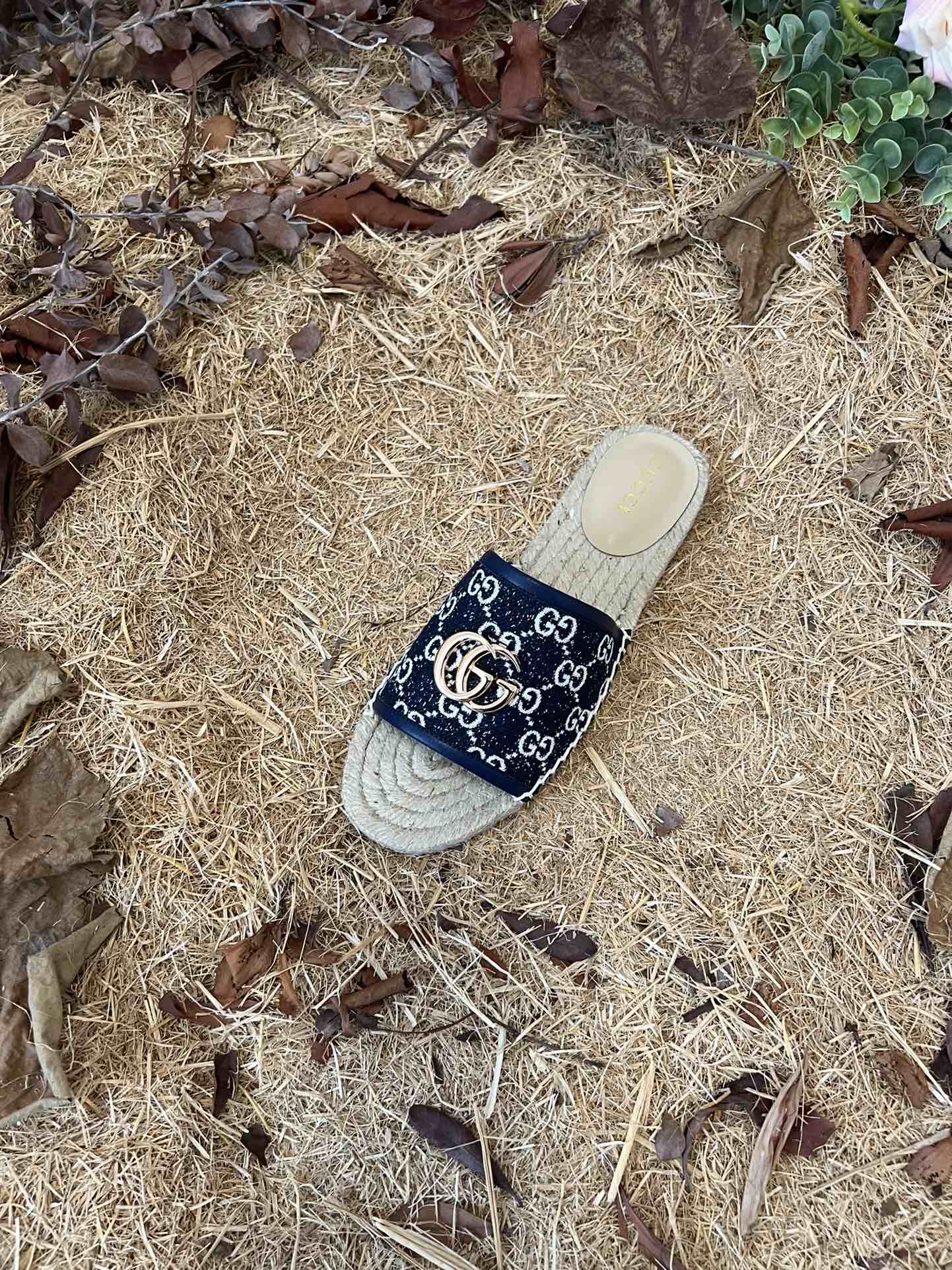 2022 new gg marmont slides slippers starboard flat canvas sandals