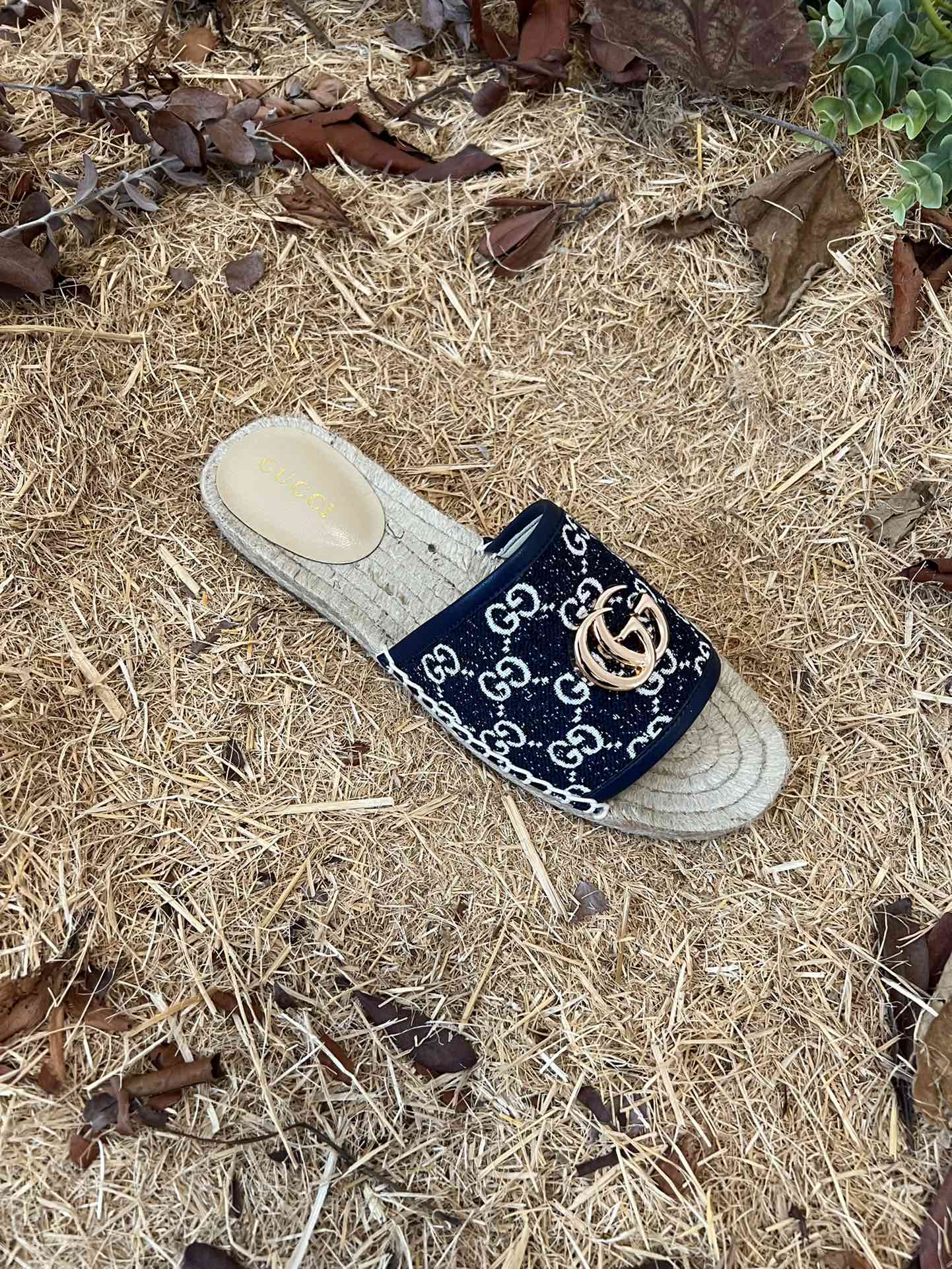 2022 new gg marmont slides slippers starboard flat canvas sandals