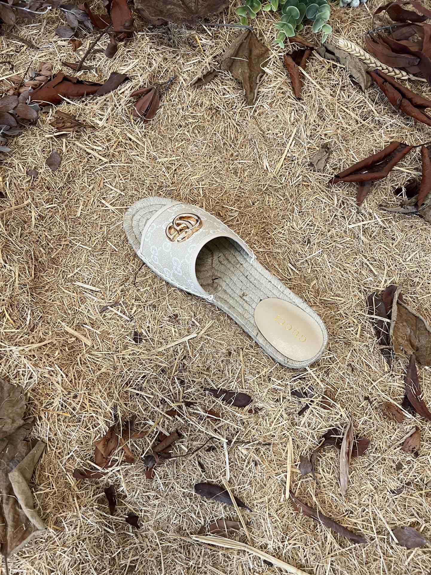 2022 new gg marmont slides slippers apricot starboard flat canvas sandals
