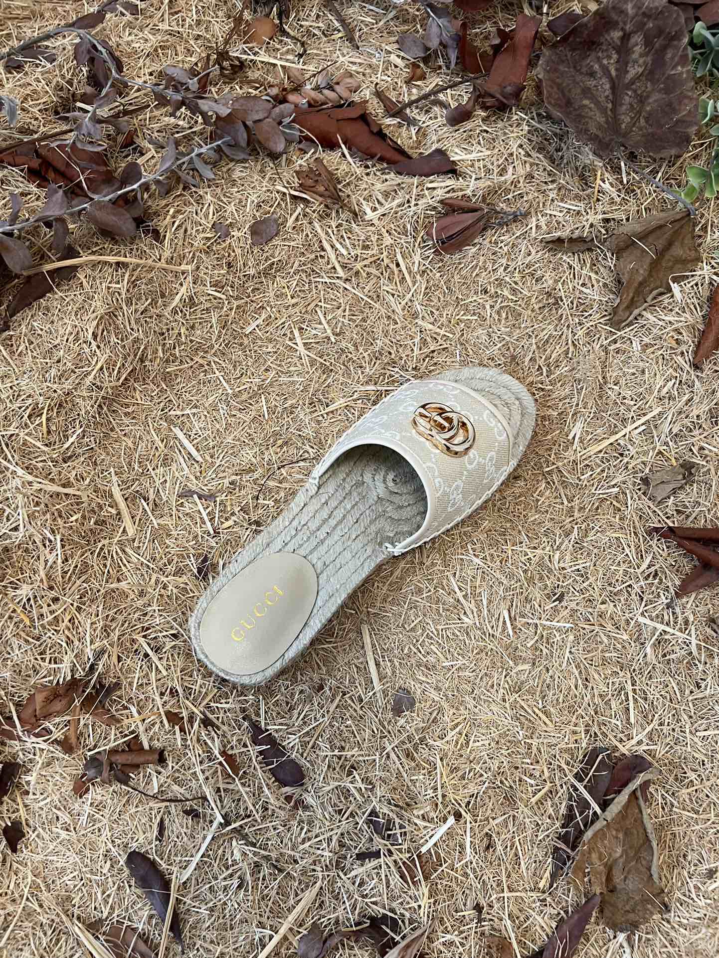 2022 new gg marmont slides slippers apricot starboard flat canvas sandals