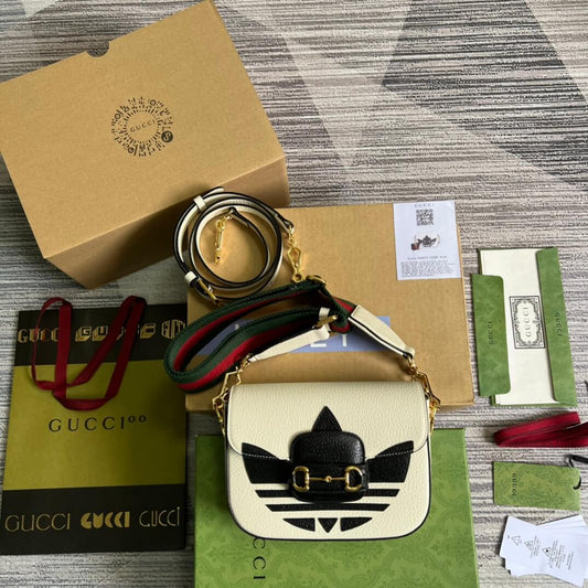 gucci shoulder mini bag white 658874