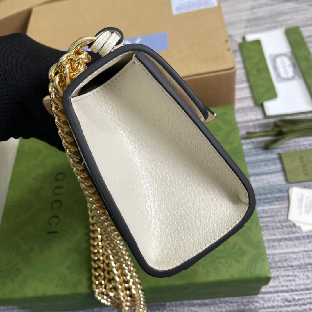 gg 409487 shoulder bag cross body bags white calfskin