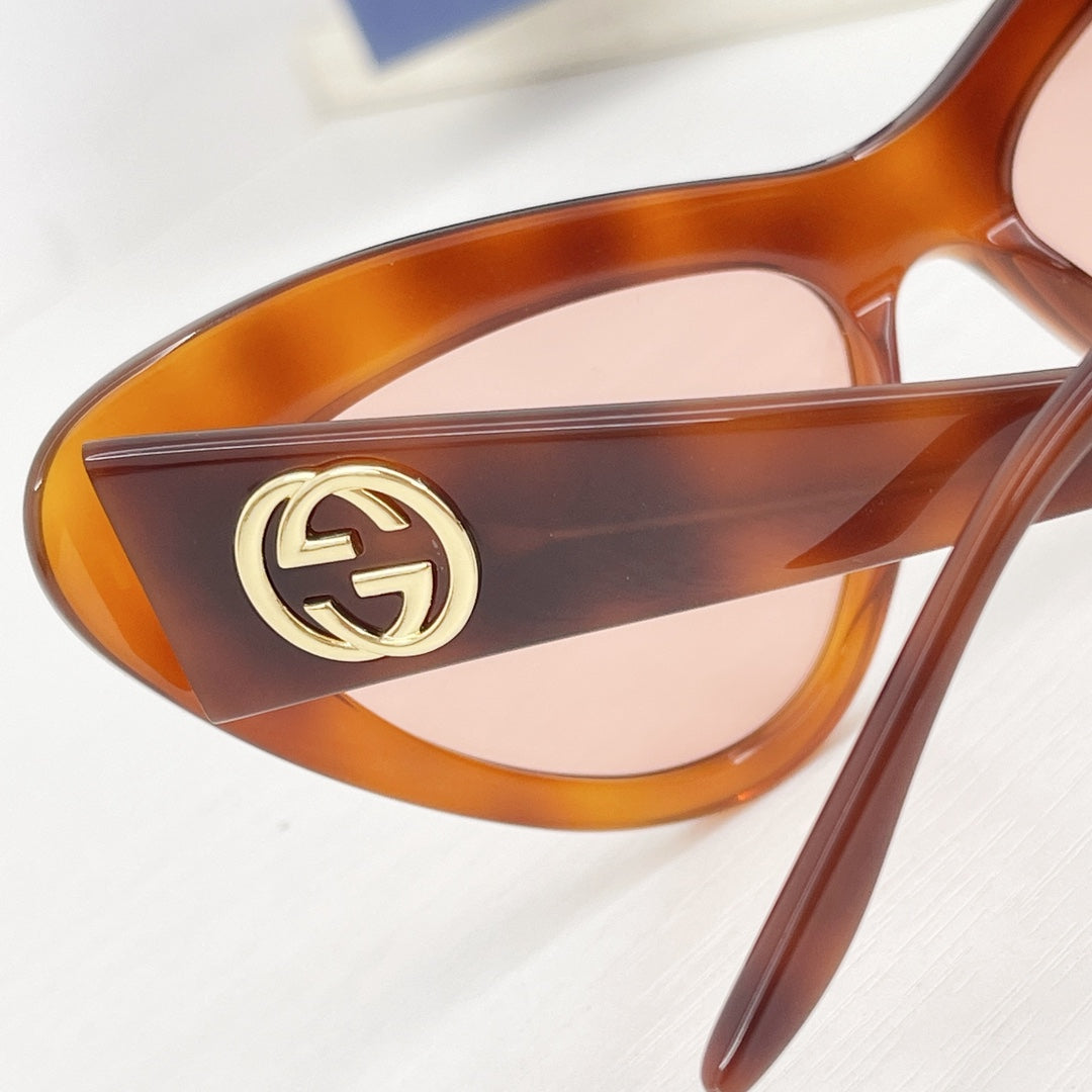 GG NEW Sunglasses Black Brown GG0895S