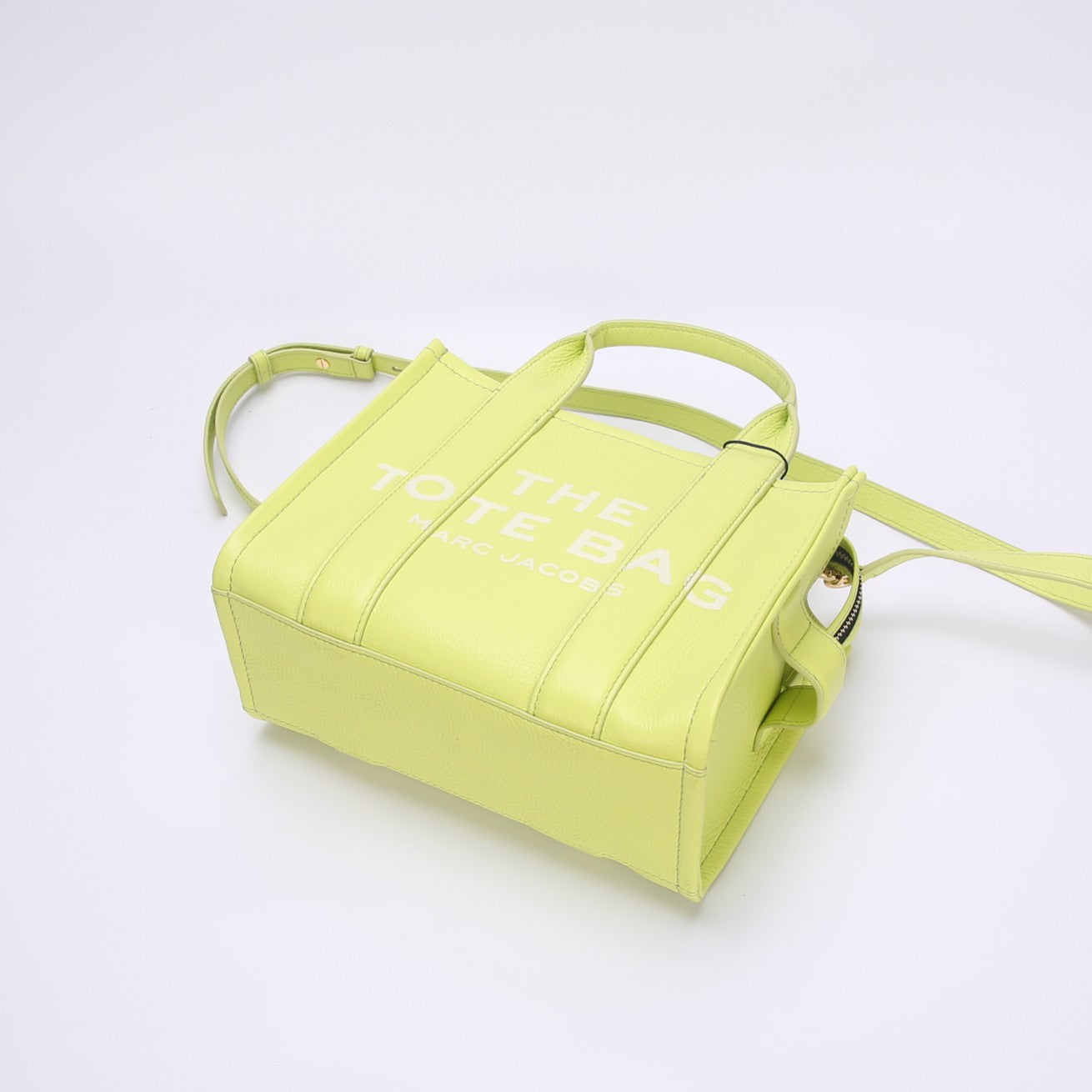 mj tote leather bags light green