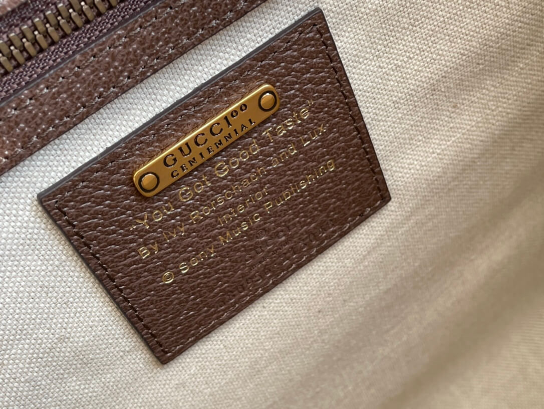 gucci small tote bag 680956 dark coffee