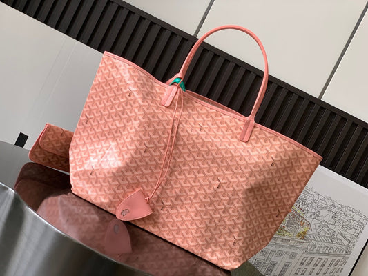 gy saint louis gm pm bag tote handbag pink 020144