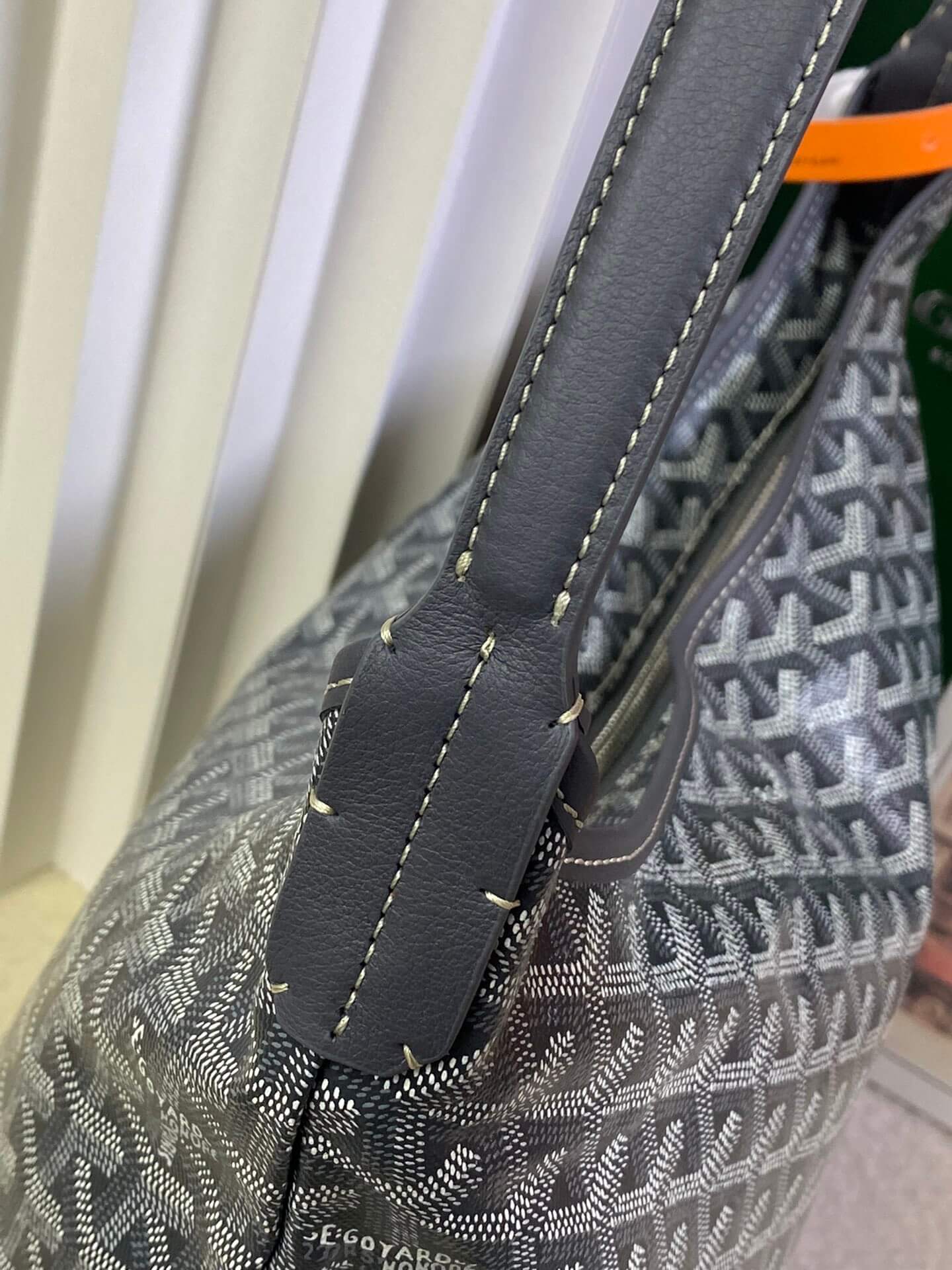 goyar boheme hobo handbag 020223 grey