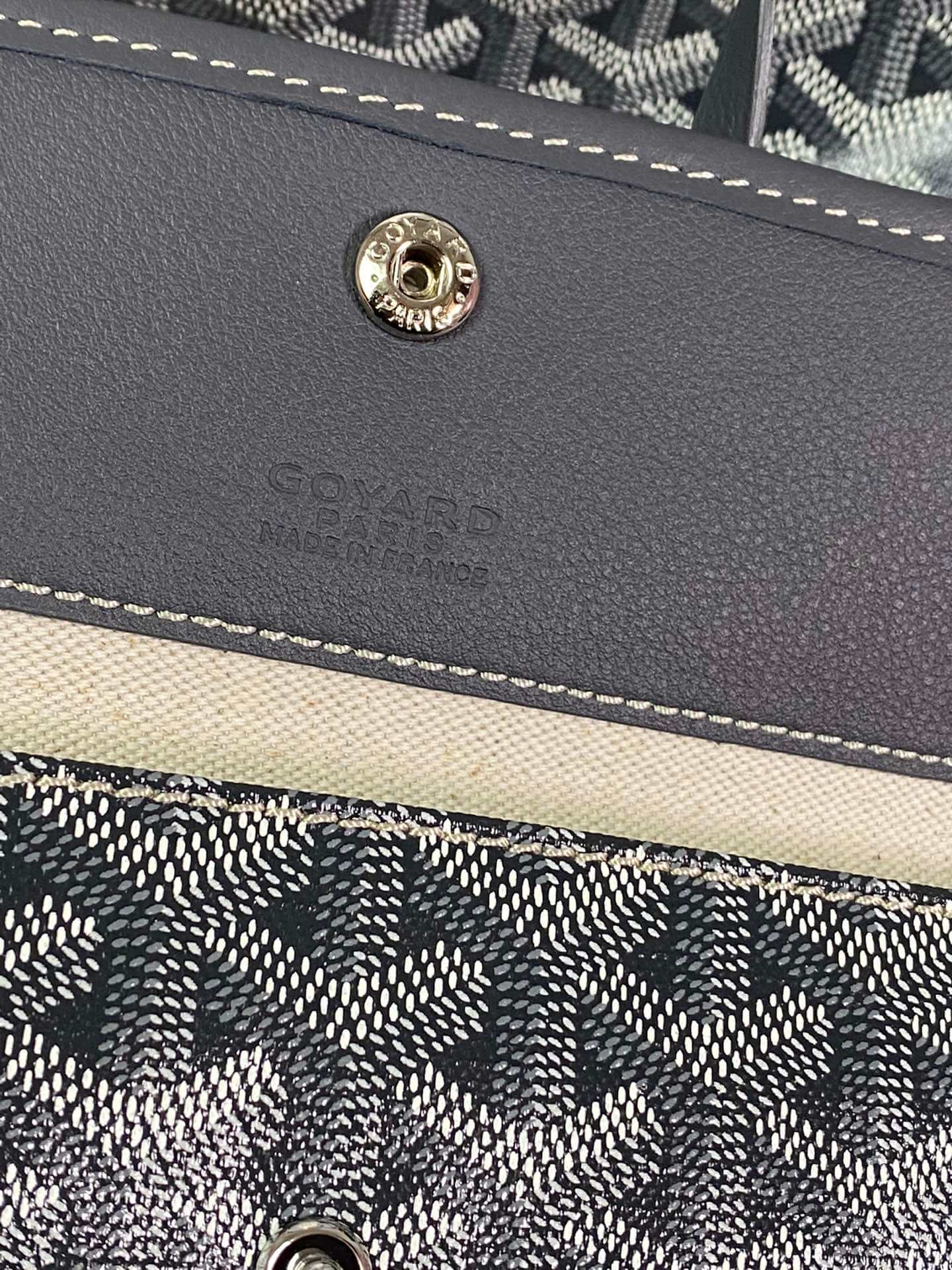goyar boheme hobo handbag 020223 grey