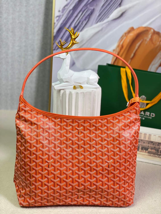 goyar boheme hobo handbag 020223 orange