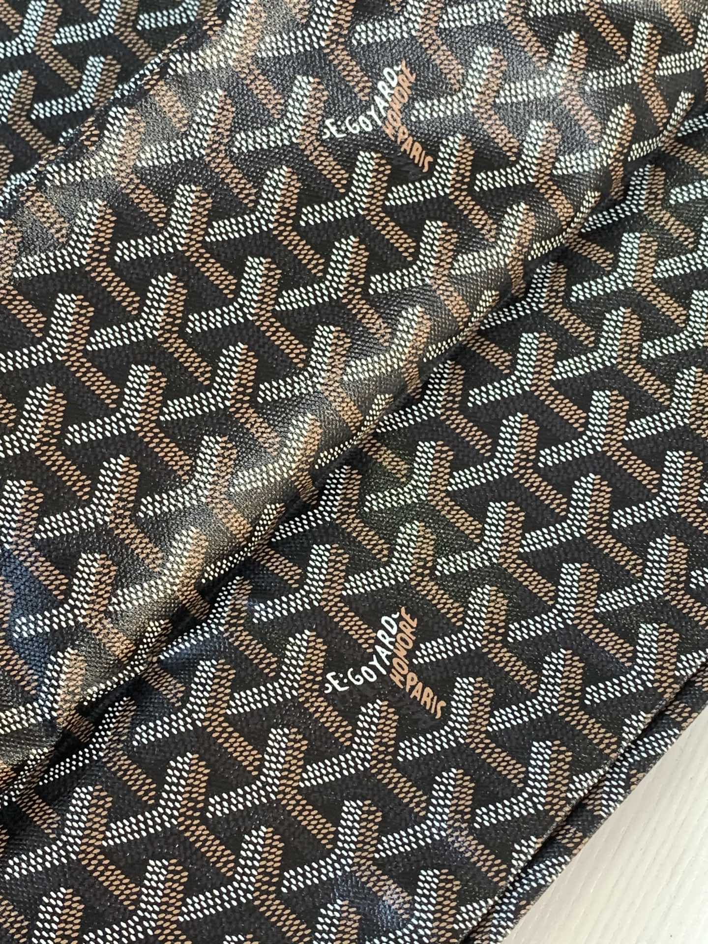 goyard saint louis gm bag tote handbag brown 020144