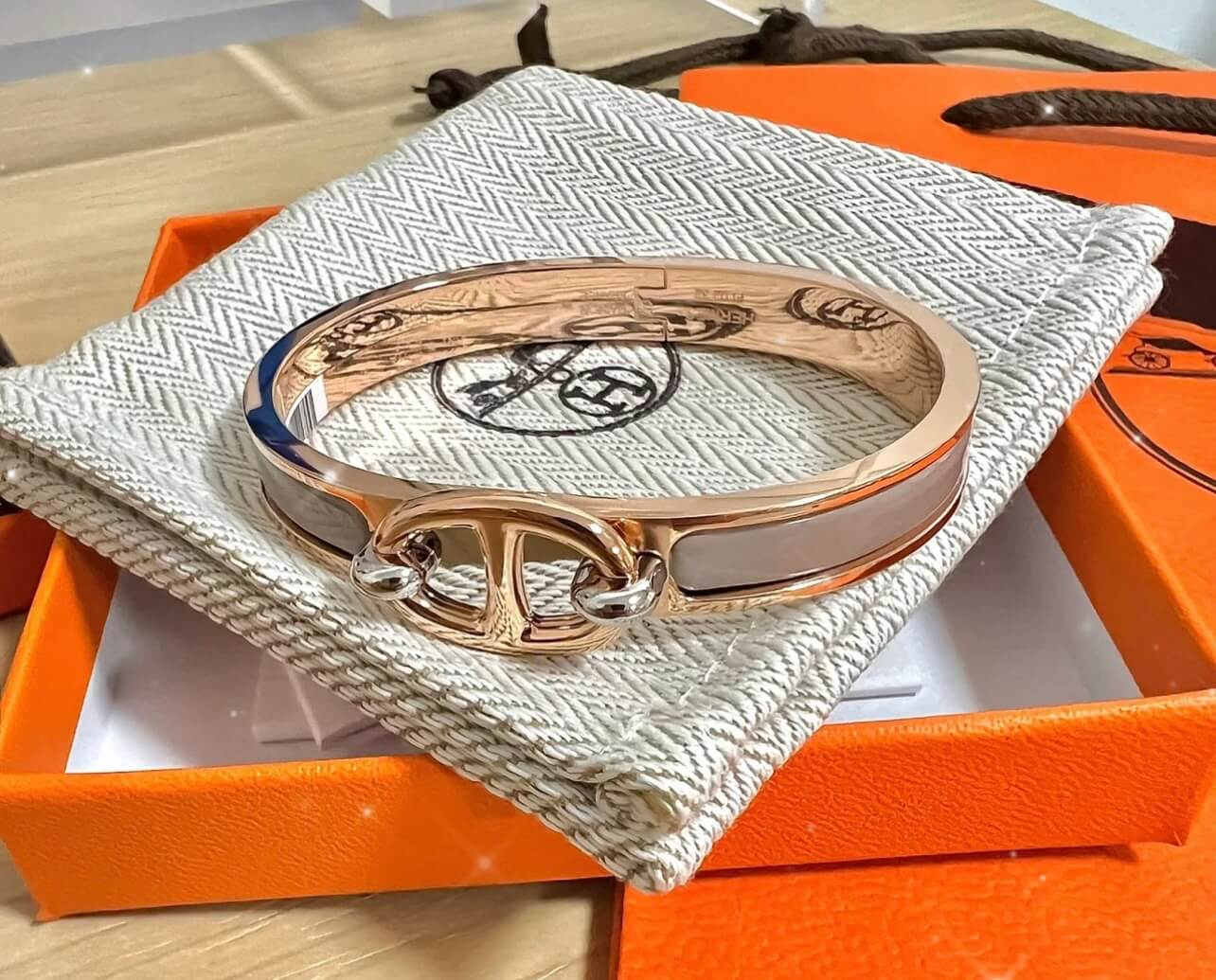 herm e s new pig nose classic european and american light luxury bracelet szhh020c1