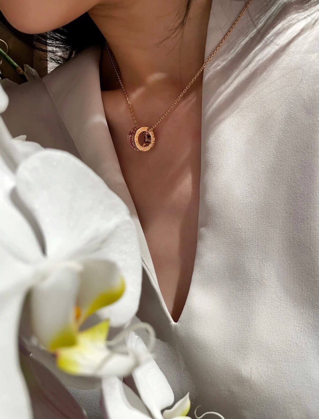 high grade feeling small waist necklace for womens light luxury and niche collarbone chain xl13168a21