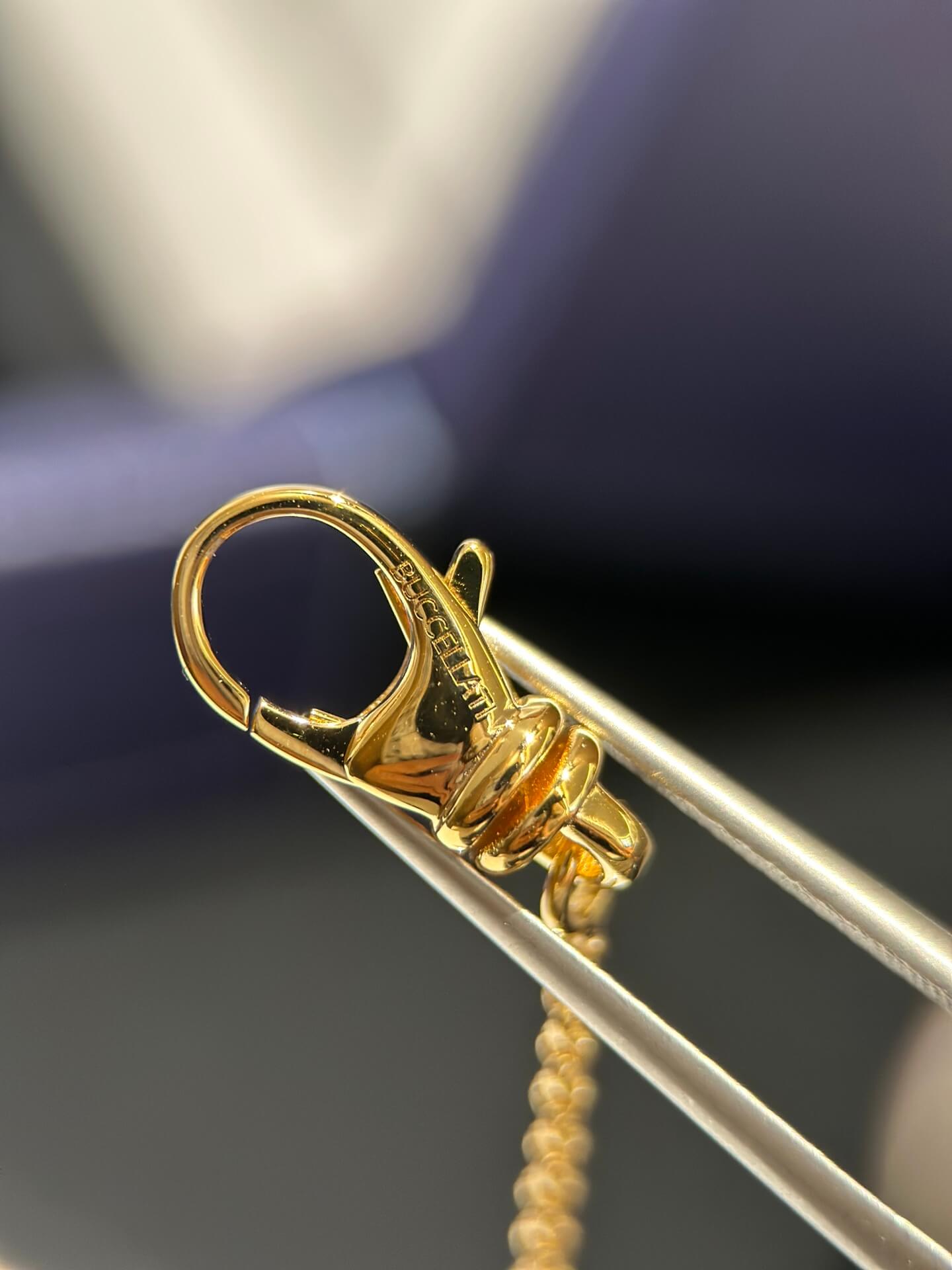 italian vintage fashion versatile high grade brushed four leaf grass diamond necklace xlc22