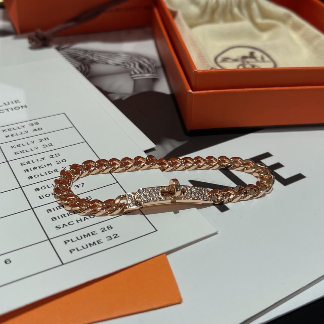 kelly full diamond leisure versatile advanced atmosphere fashion bracelet slhb027c03