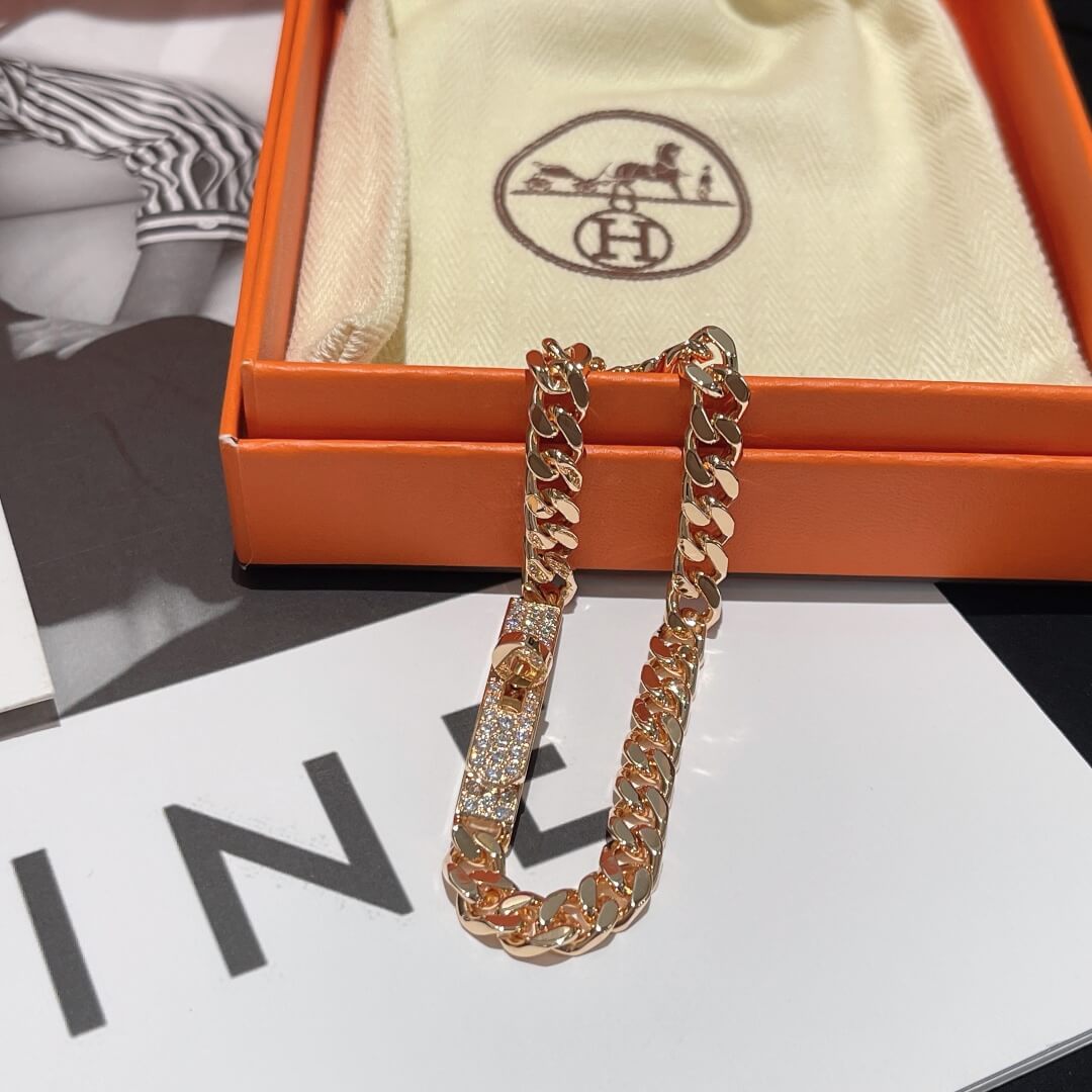 kelly full diamond leisure versatile advanced atmosphere fashion bracelet slhb027c03