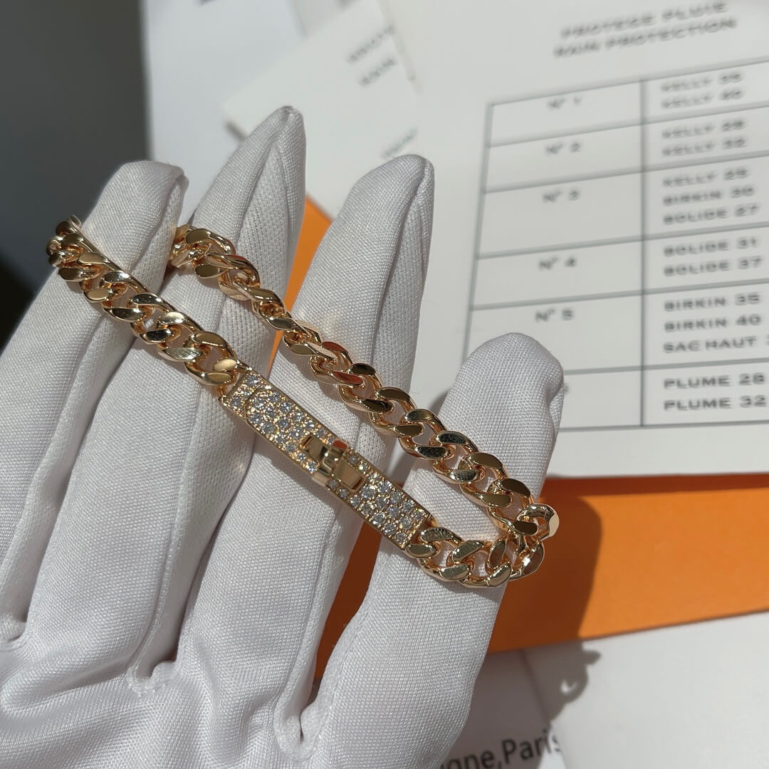 kelly full diamond leisure versatile advanced atmosphere fashion bracelet slhb027c03