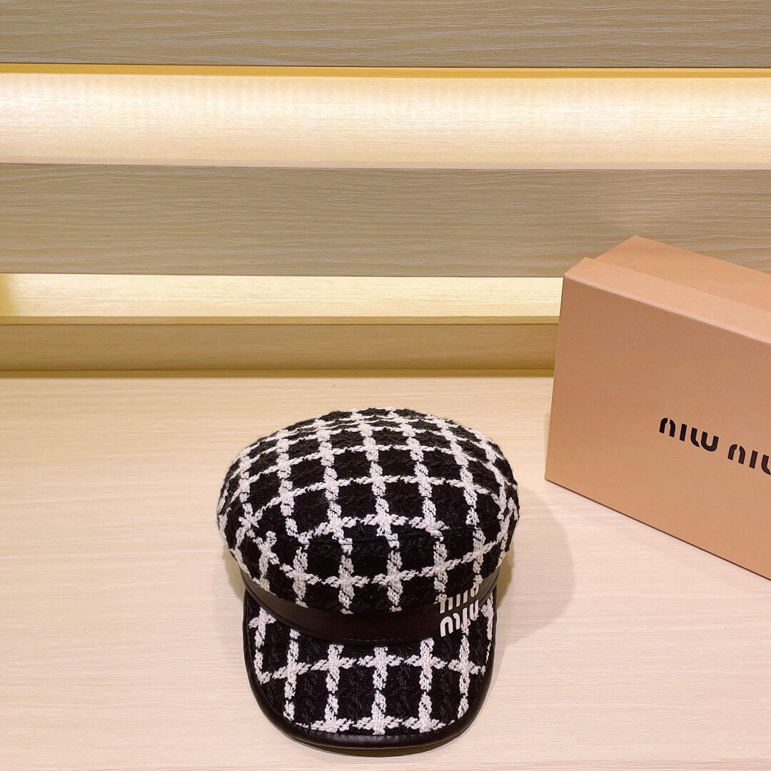 korean versatile british vintage plaid beret mz13168a18