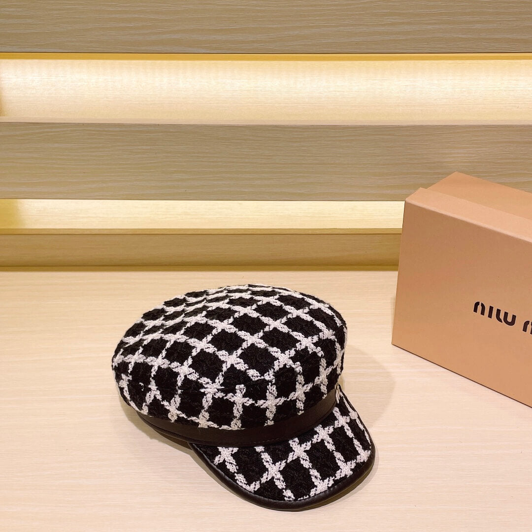 korean versatile british vintage plaid beret mz13168a18