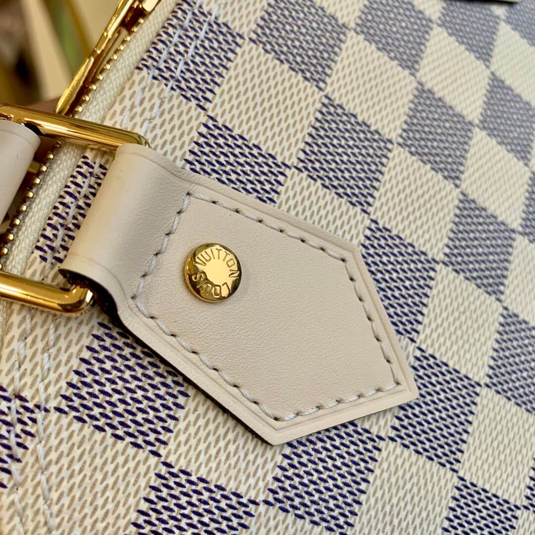 n45294 alma bb bag white with pink n41221 monogram
