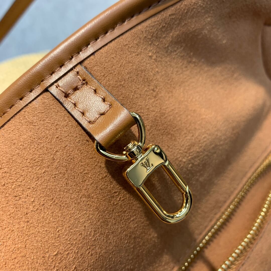 louis vuitton m59963 m59808 brown plain leather logo straw bags 2022 ss free shipping